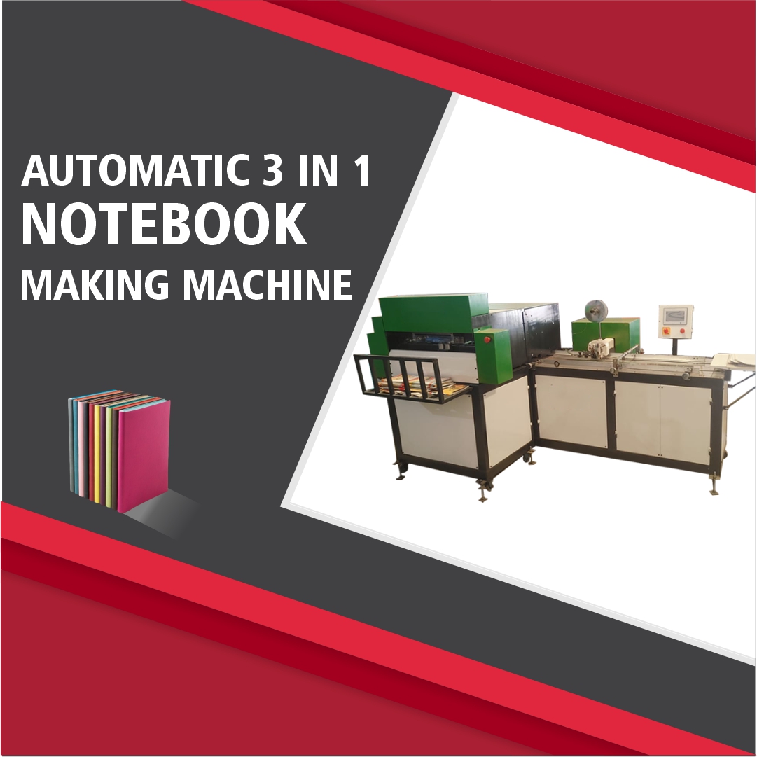 Notebook Stitching And Folding Machine